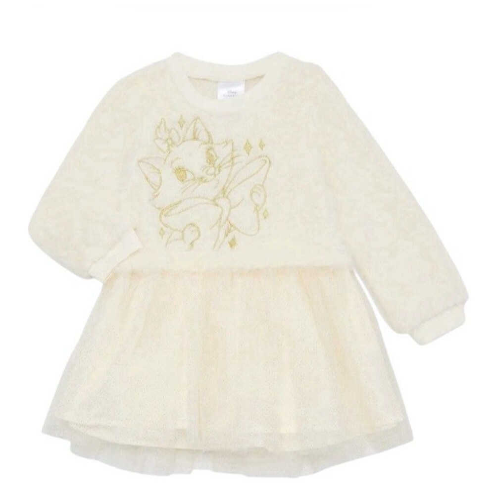 Disney Aristocats Marie Sweater Tulle Tutu Toddler Dress 18M